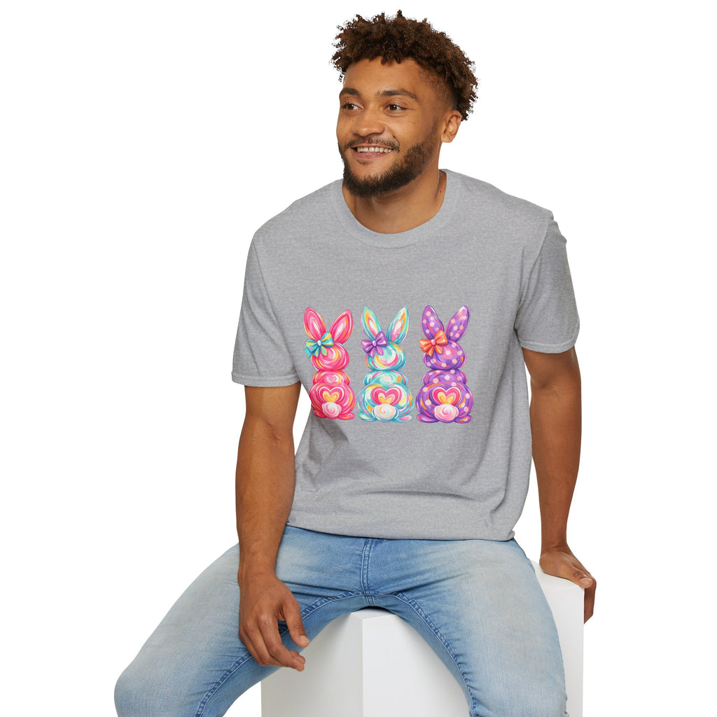 Easter Rainbow Bunny Trio T-Shirt