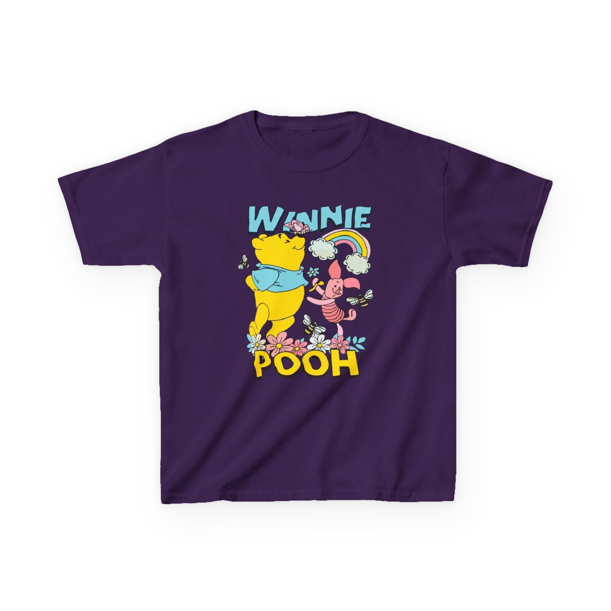 Winnie the Pooh Kids T-Shirt – Retro Pooh & Friends Graphic Tee for Children