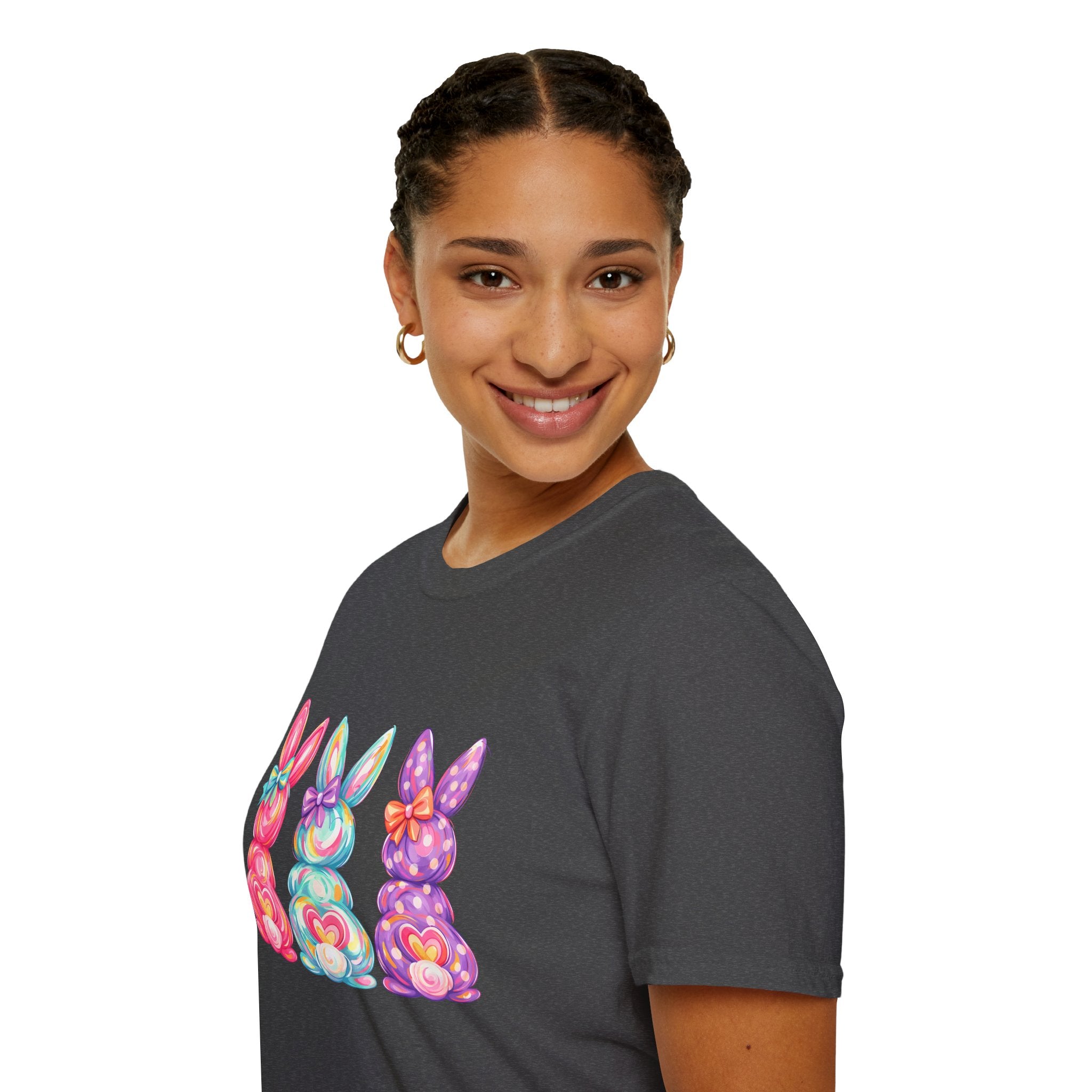 Easter Rainbow Bunny Trio T-Shirt