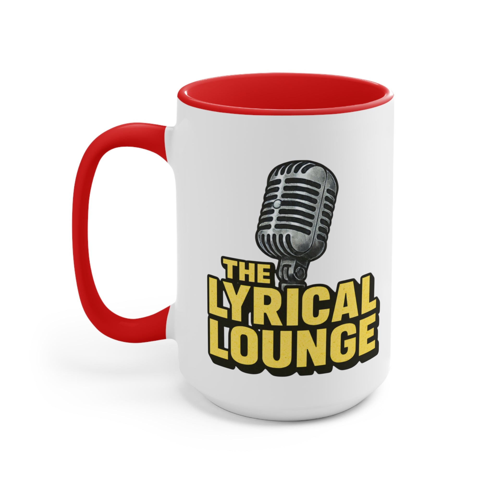 Lyrical Lounge Accent Mug — Cozy Music-Inspired Coffee Cup