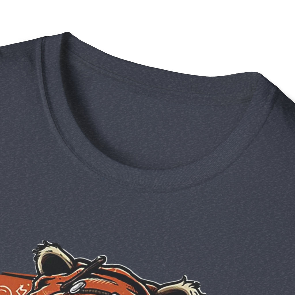 Retro Animal Stack T-Shirt — Vintage Owl, Fox & Raccoon Graphic Tee