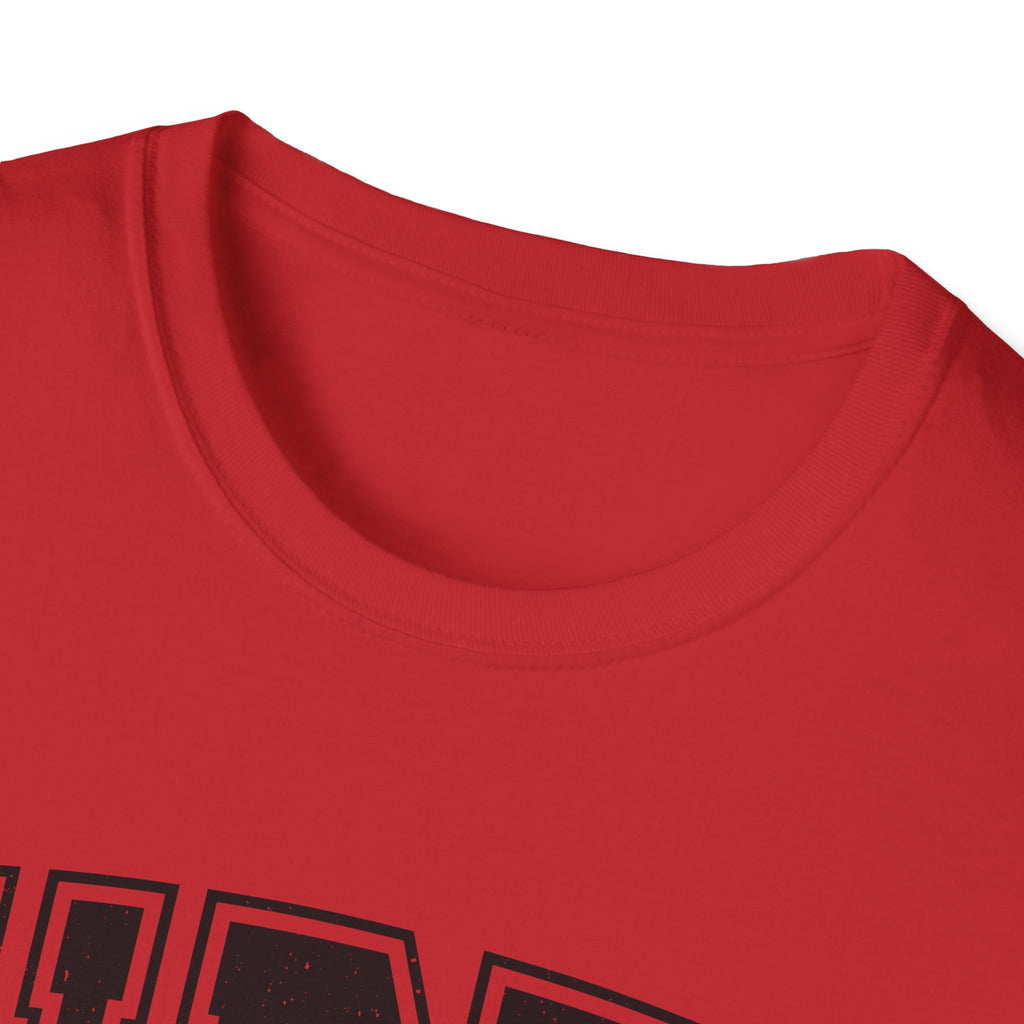 T-Shirt — 'TIRED 24/7' Vintage Varsity Graphic Tee