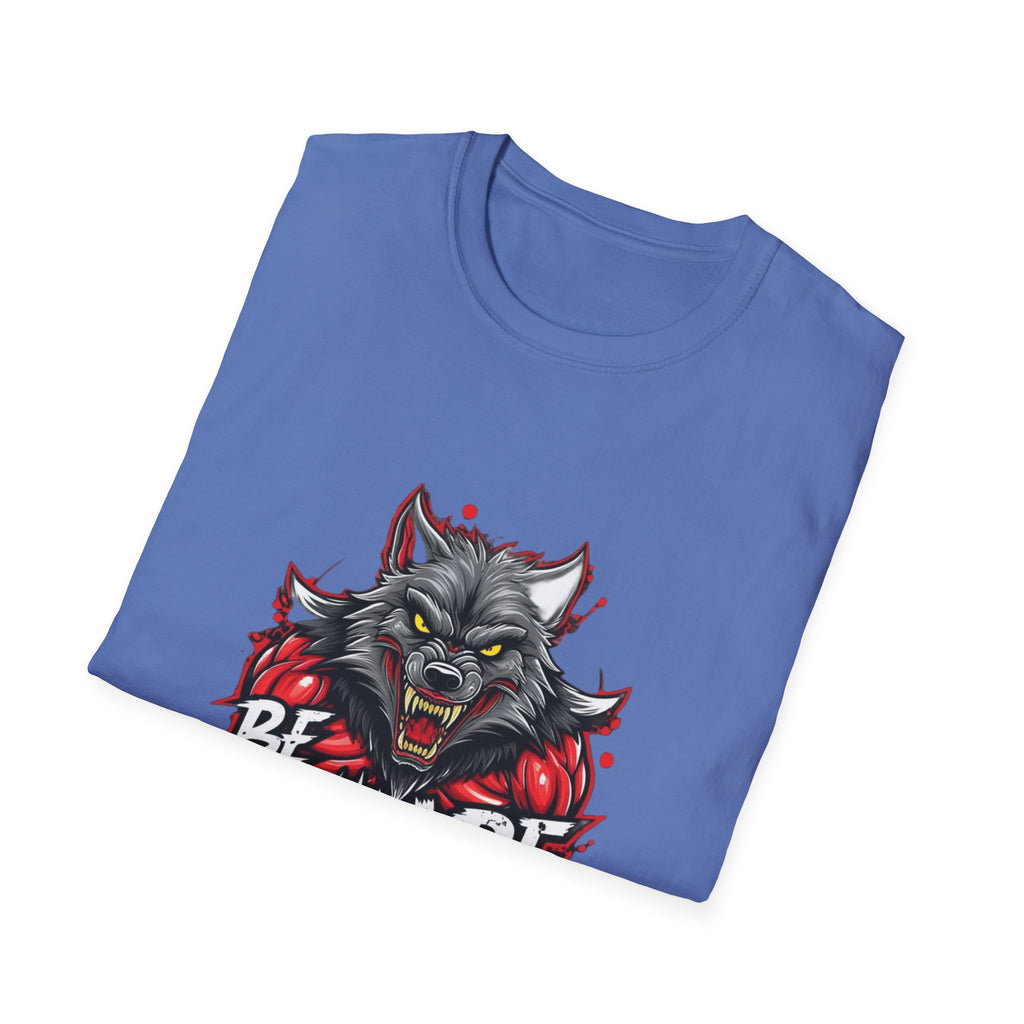 Be Aware Werewolf Graphic T-Shirt — Horror Wolf Design
