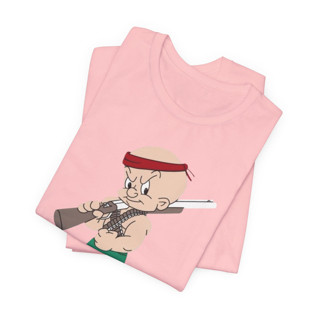 Wambo Funny Action Parody Tee | Cartoon Streetwear Graphic Shirt