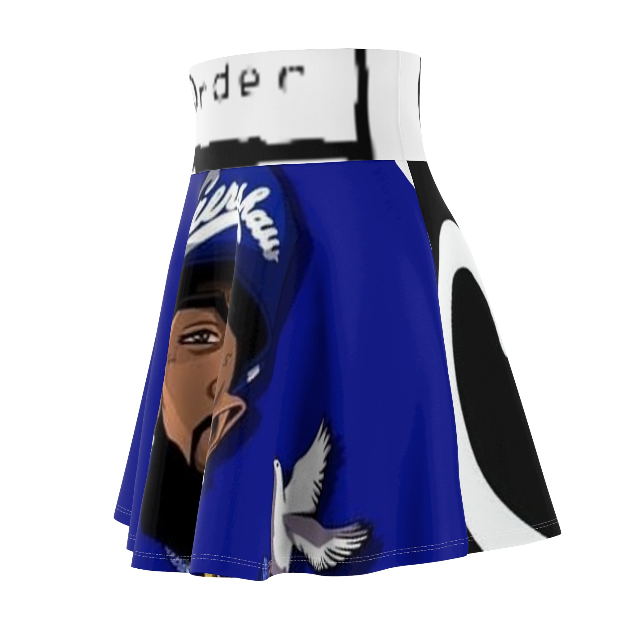 Nipsy Hustle Women's Skater Skirt — Graphic AOP Dancewear