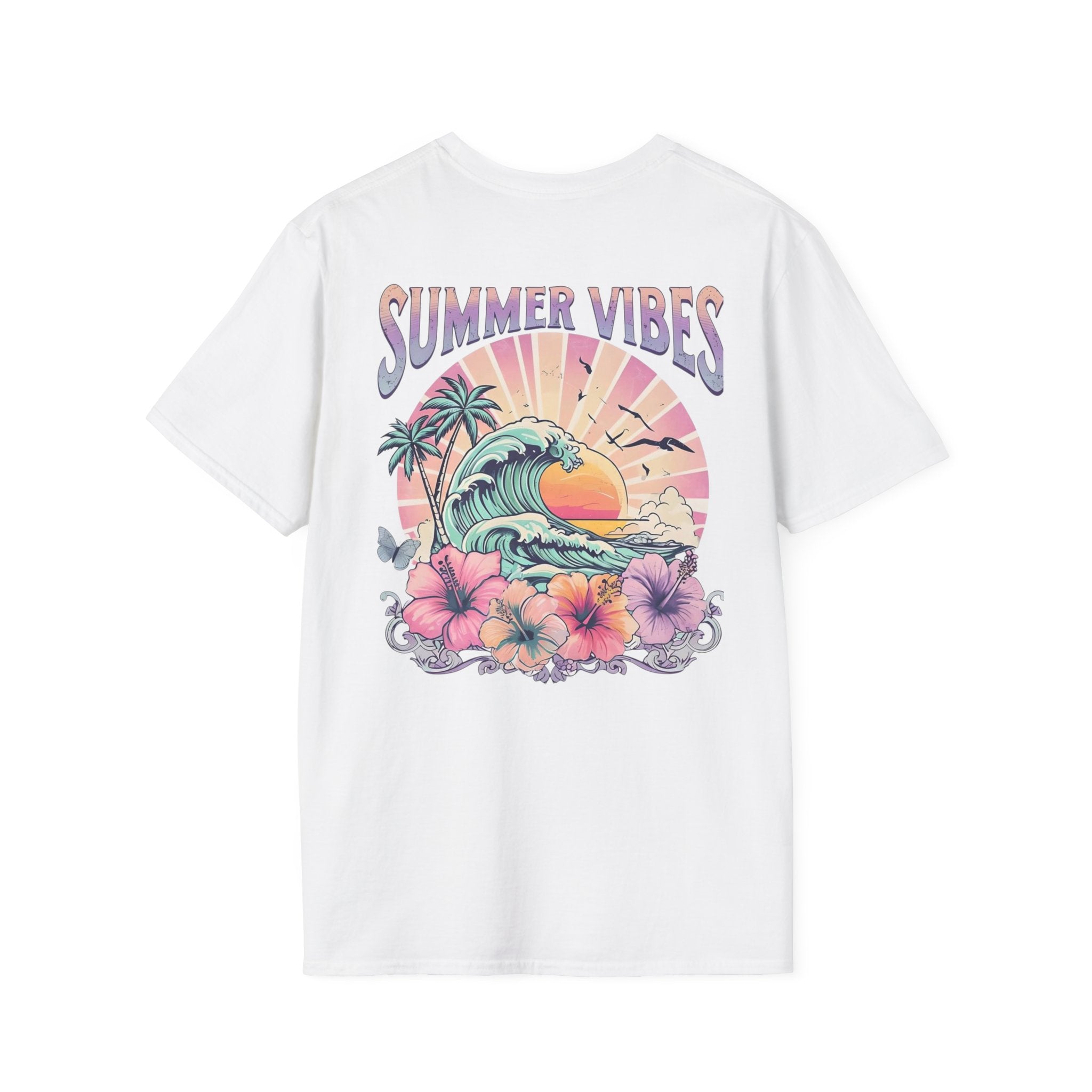 Enjoy the Waves T-Shirt — Summer Vibes Beach Graphic Tee