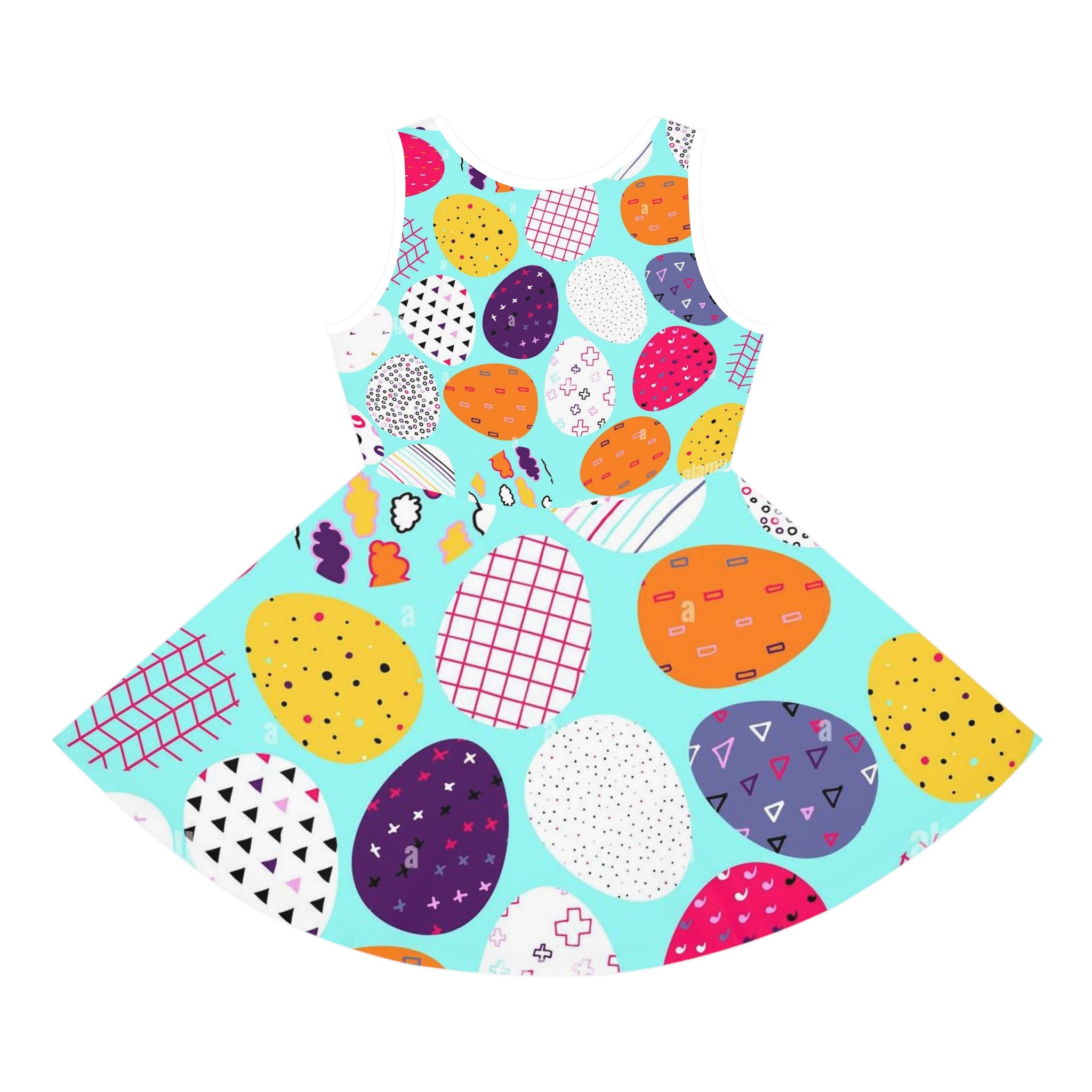 Girls' Sleeveless Sundress (AOP)