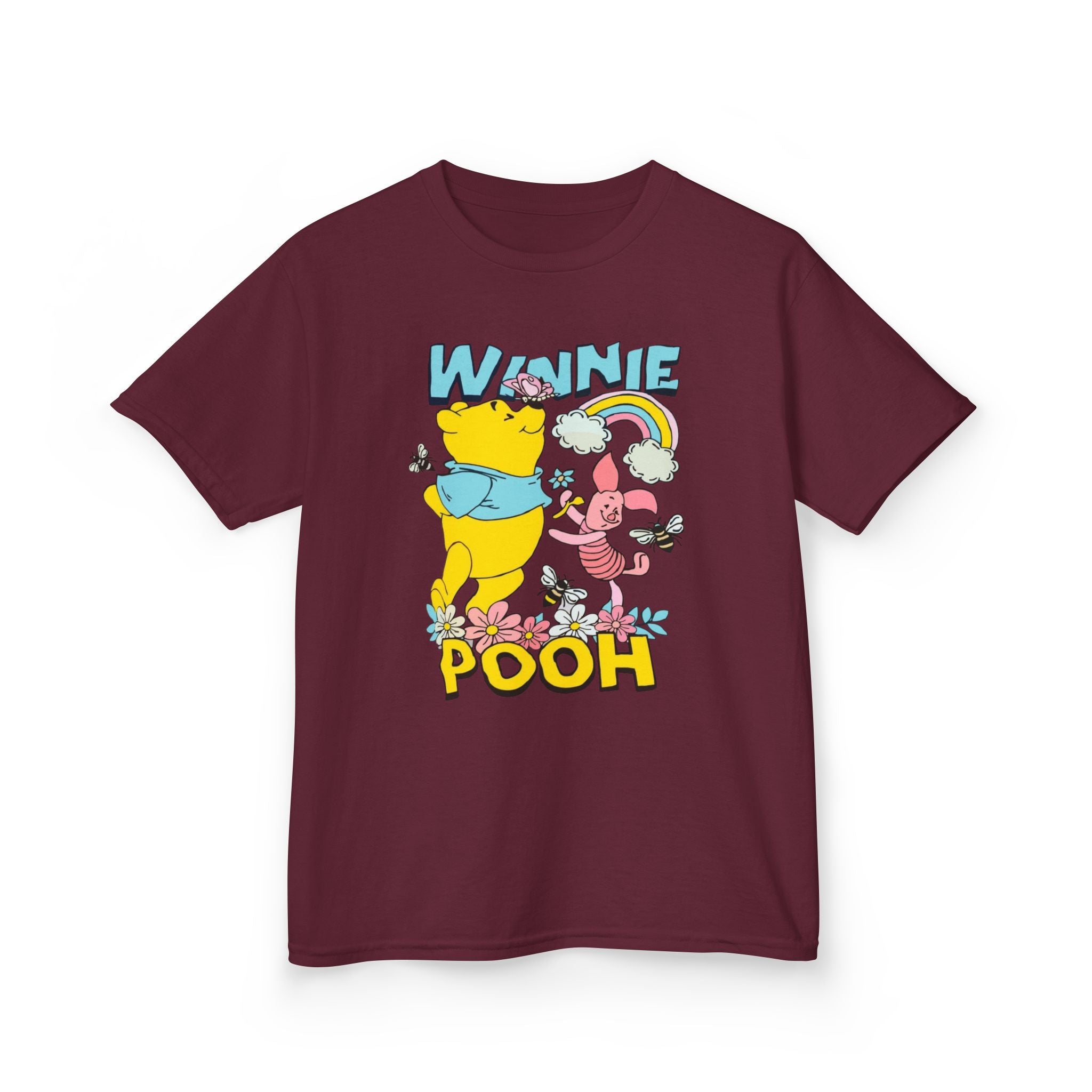 Winnie the Pooh Kids T-Shirt – Retro Pooh & Friends Graphic Tee for Children
