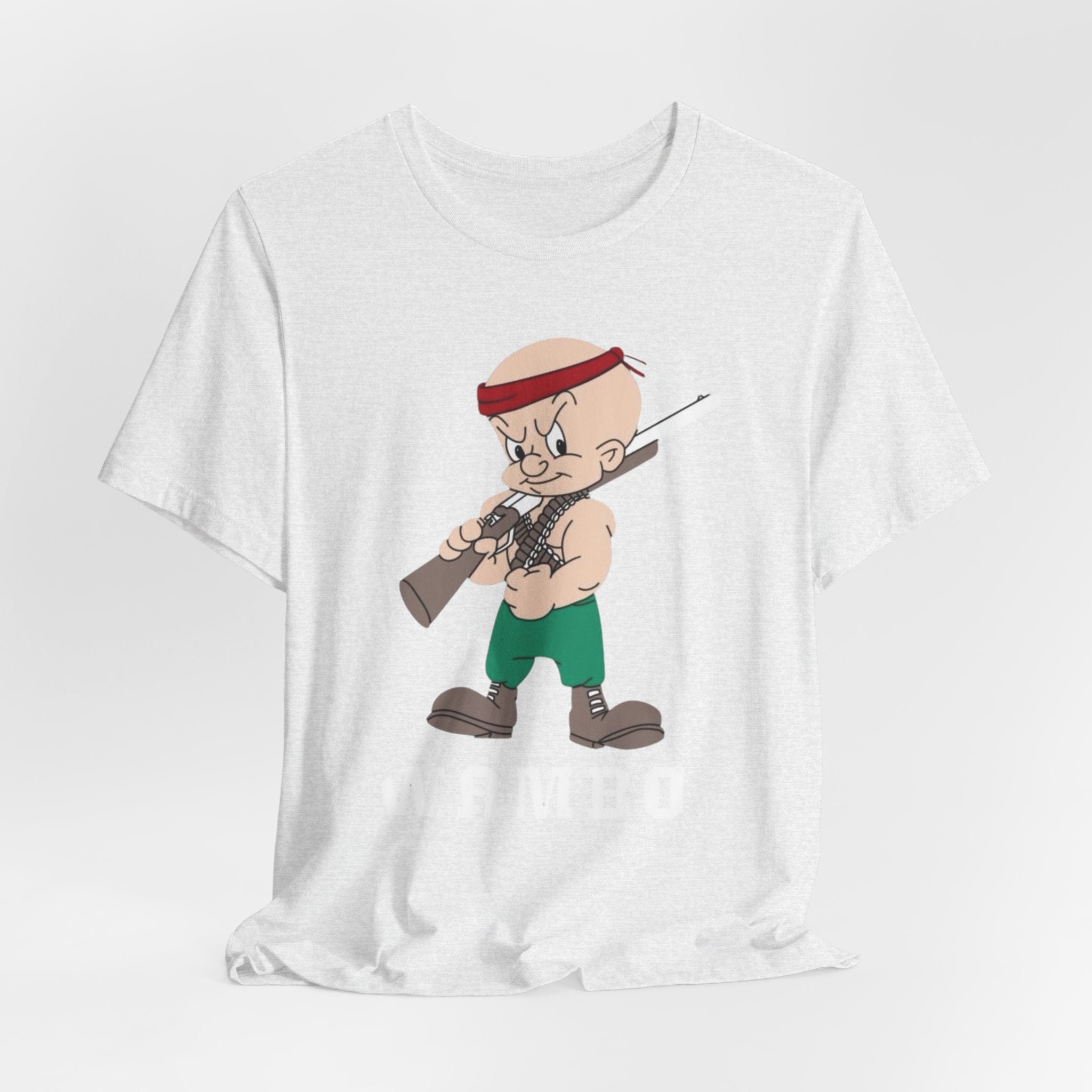 Wambo Funny Action Parody Tee | Cartoon Streetwear Graphic Shirt