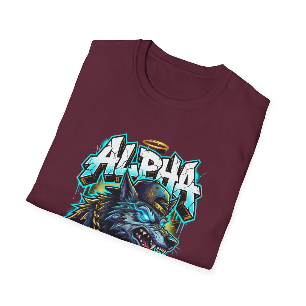 Alpha On The Streets Wolf Graphic T-Shirt — Urban Streetwear Tee