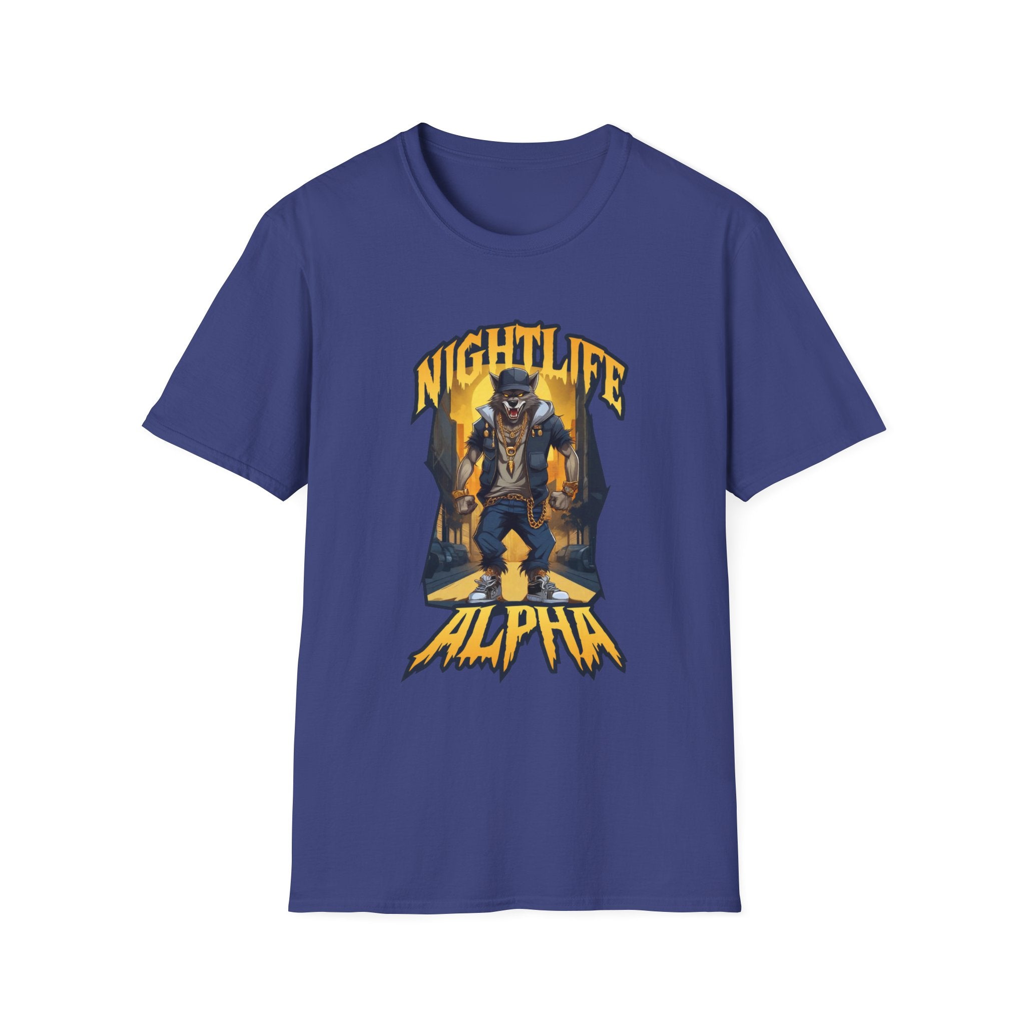 Nightlife Alpha T-Shirt — Werewolf Graphic Tee