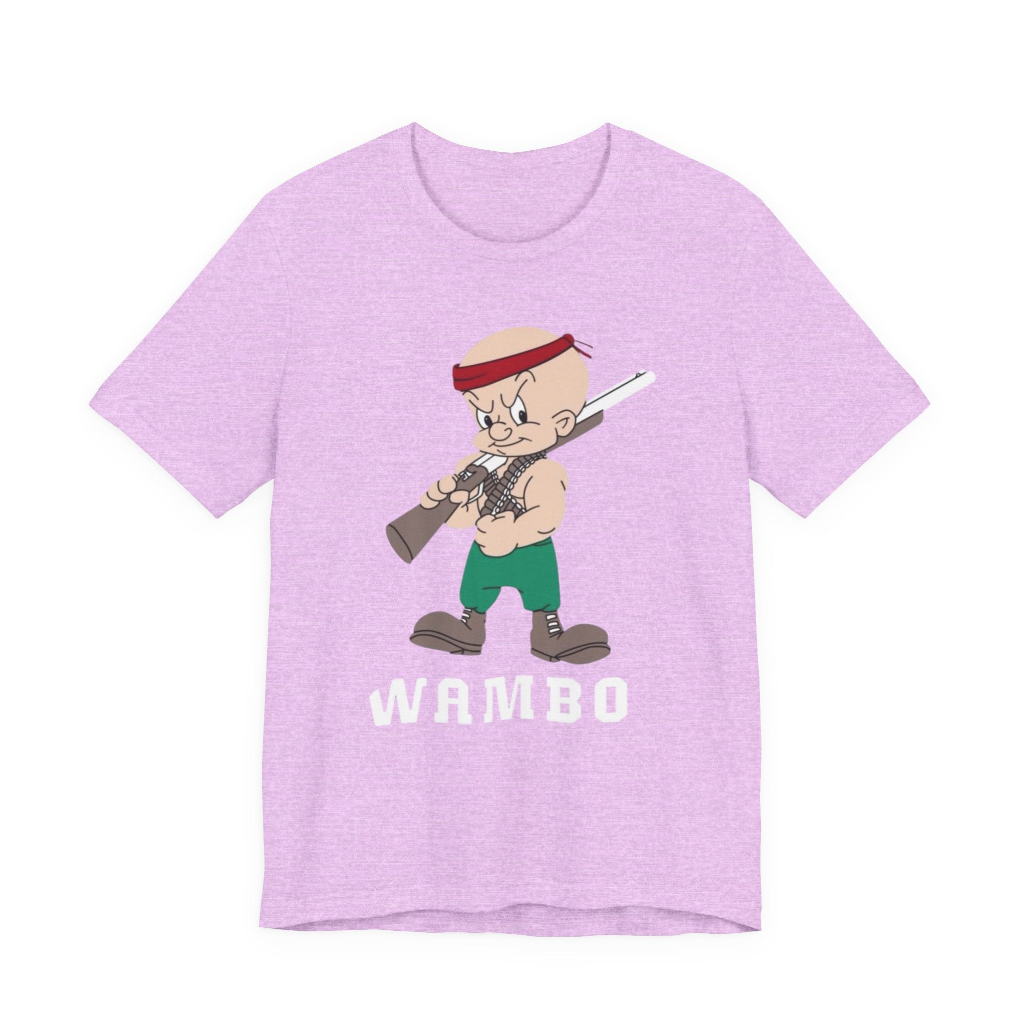 Wambo Funny Action Parody Tee | Cartoon Streetwear Graphic Shirt
