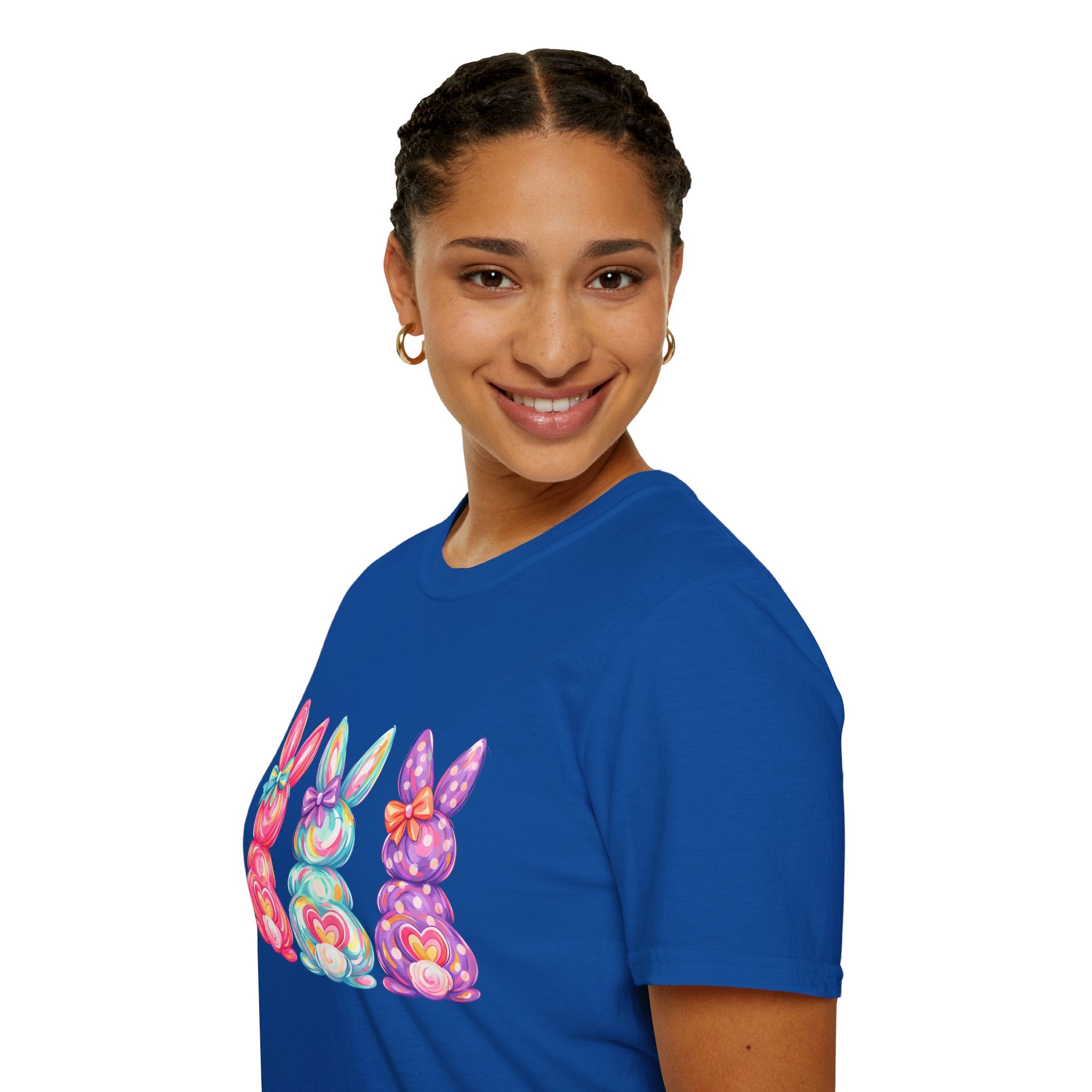 Easter Rainbow Bunny Trio T-Shirt