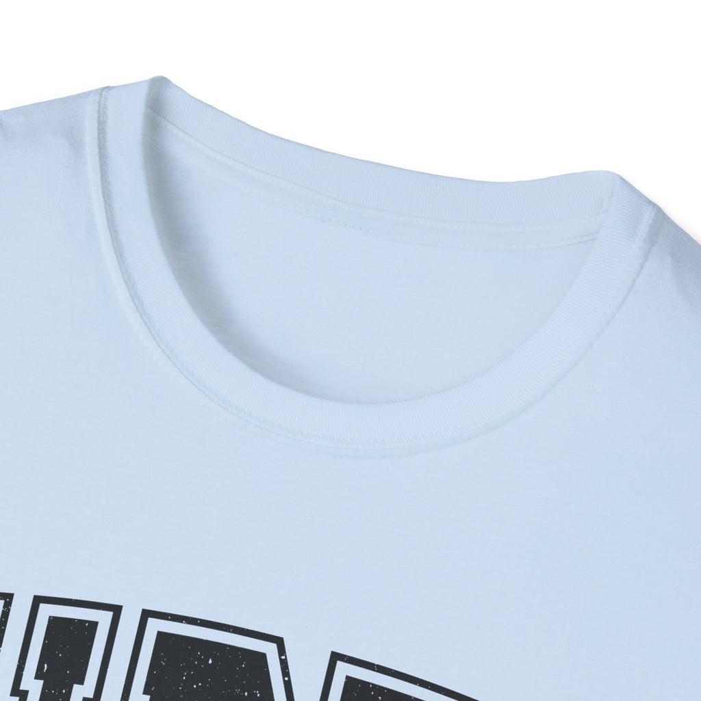 T-Shirt — 'TIRED 24/7' Vintage Varsity Graphic Tee