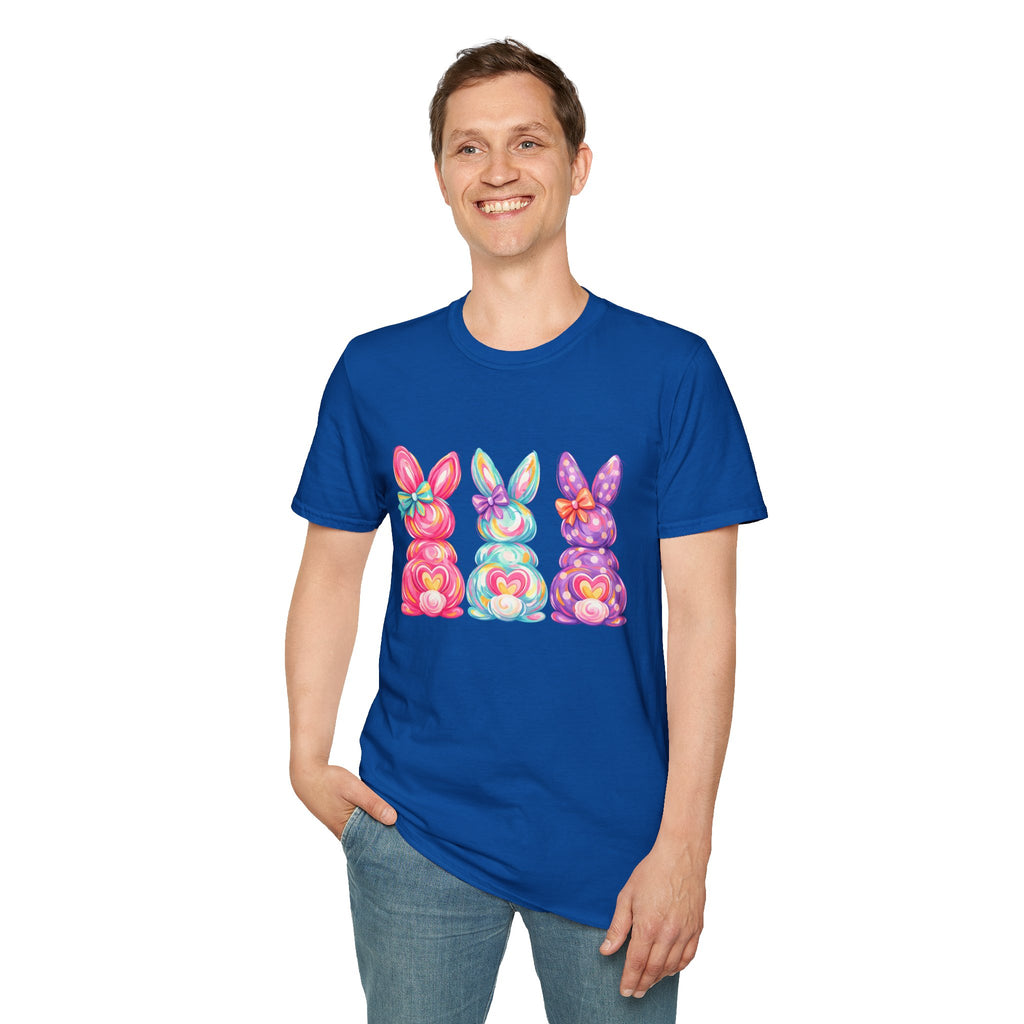 Easter Rainbow Bunny Trio T-Shirt