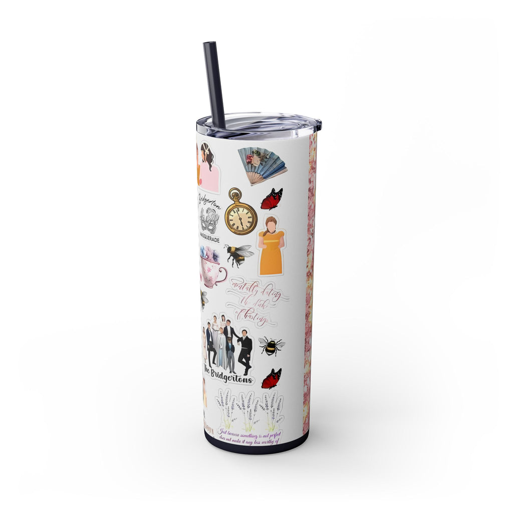 Bridgerton 20oz Skinny Tumbler with Straw