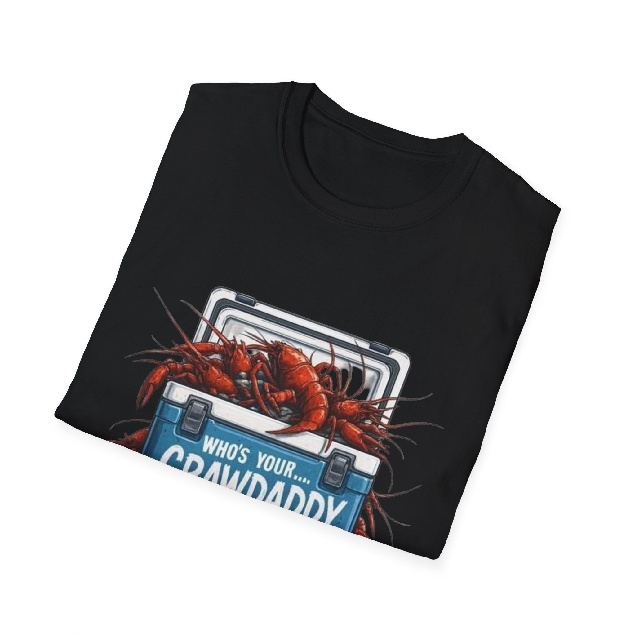Crawdaddy T-Shirt — "Who's Your Crawdaddy" Crawfish Boil Tee