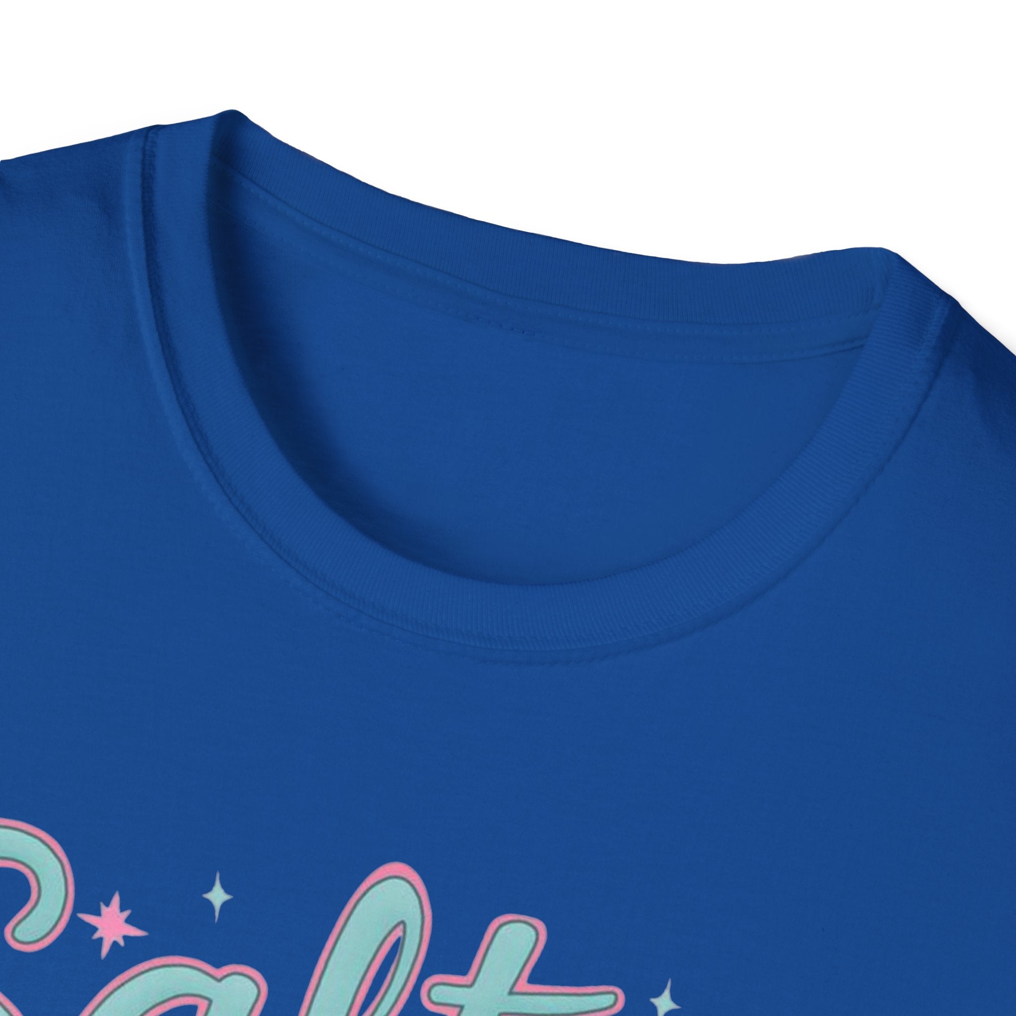 Salty Soul T-Shirt — Pink Seashell Beach Tee