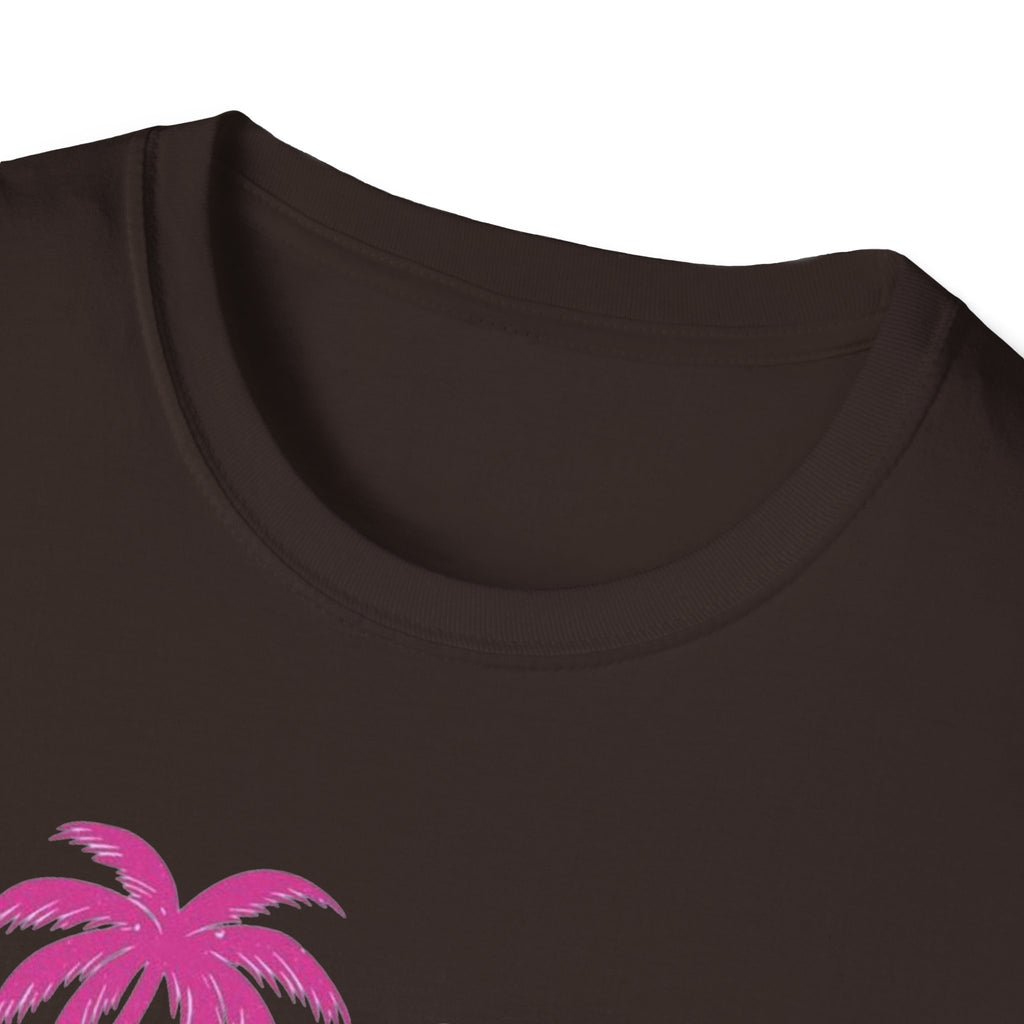 Salty Soul Beach T-Shirt — Sun, Palm Trees & Waves Graphic Tee