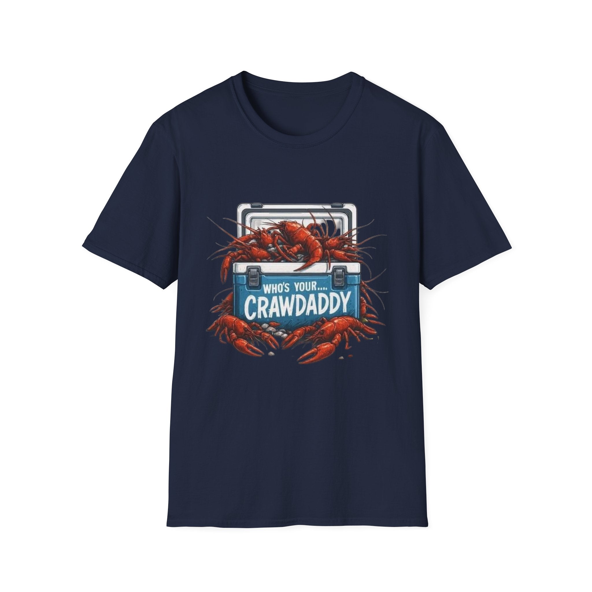 Crawdaddy T-Shirt — "Who's Your Crawdaddy" Crawfish Boil Tee