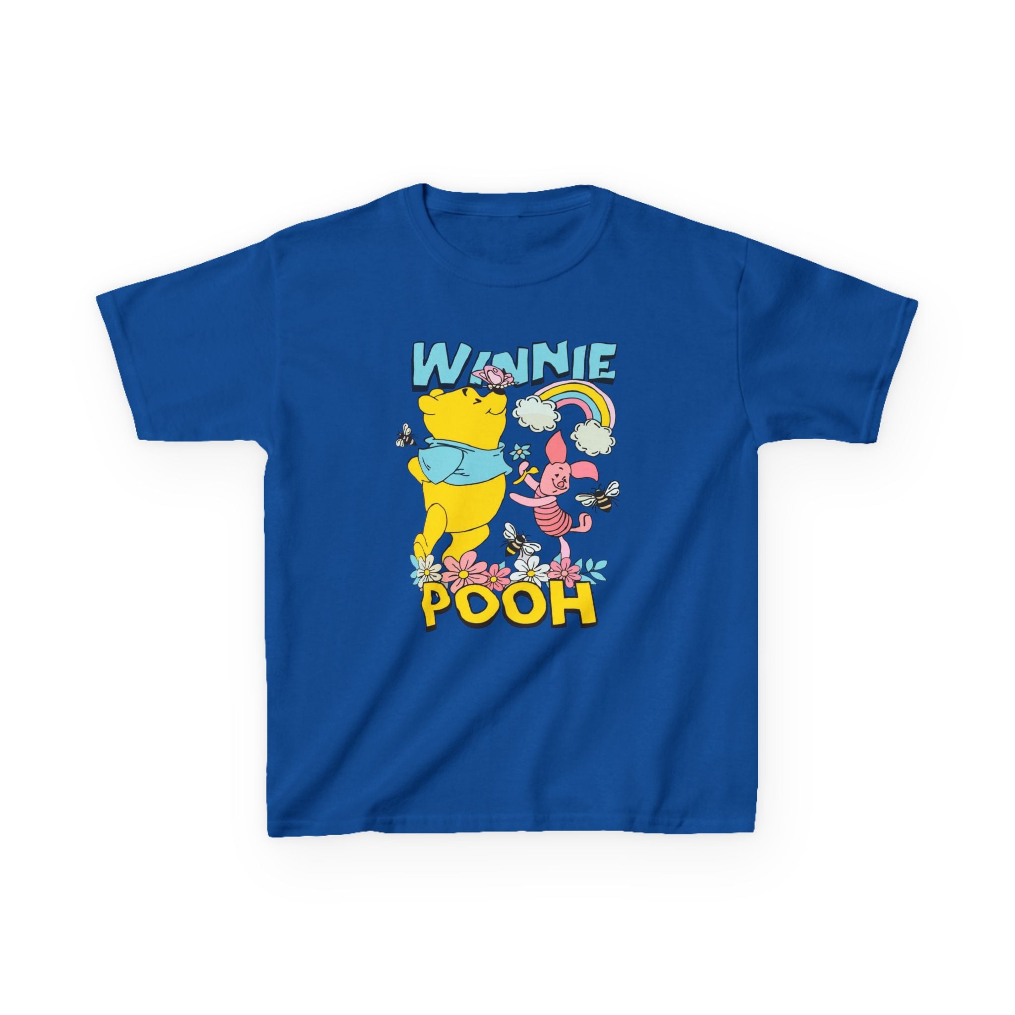 Winnie the Pooh Kids T-Shirt – Retro Pooh & Friends Graphic Tee for Children
