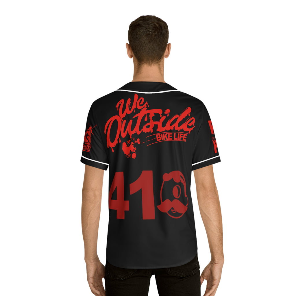 No Fear 41 – We Outside Bike Life Button-Up Jersey