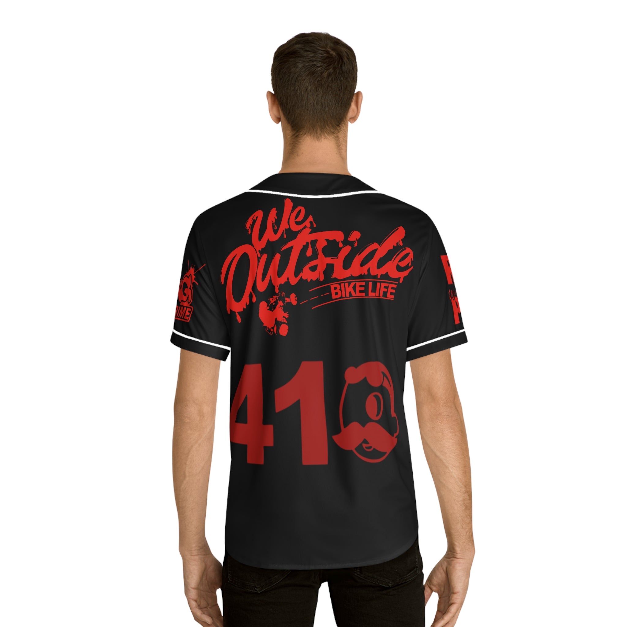 No Fear 41 – We Outside Bike Life Button-Up Jersey