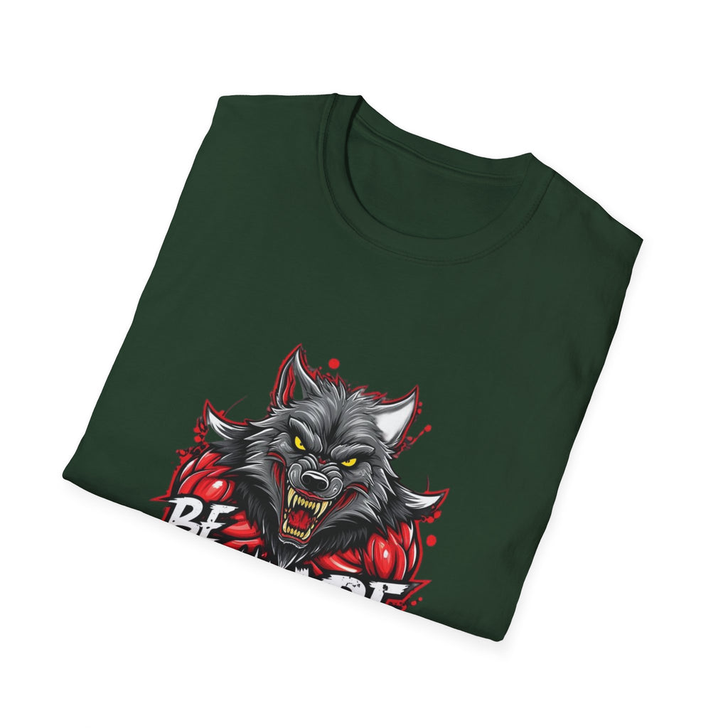 Be Aware Werewolf Graphic T-Shirt — Horror Wolf Design