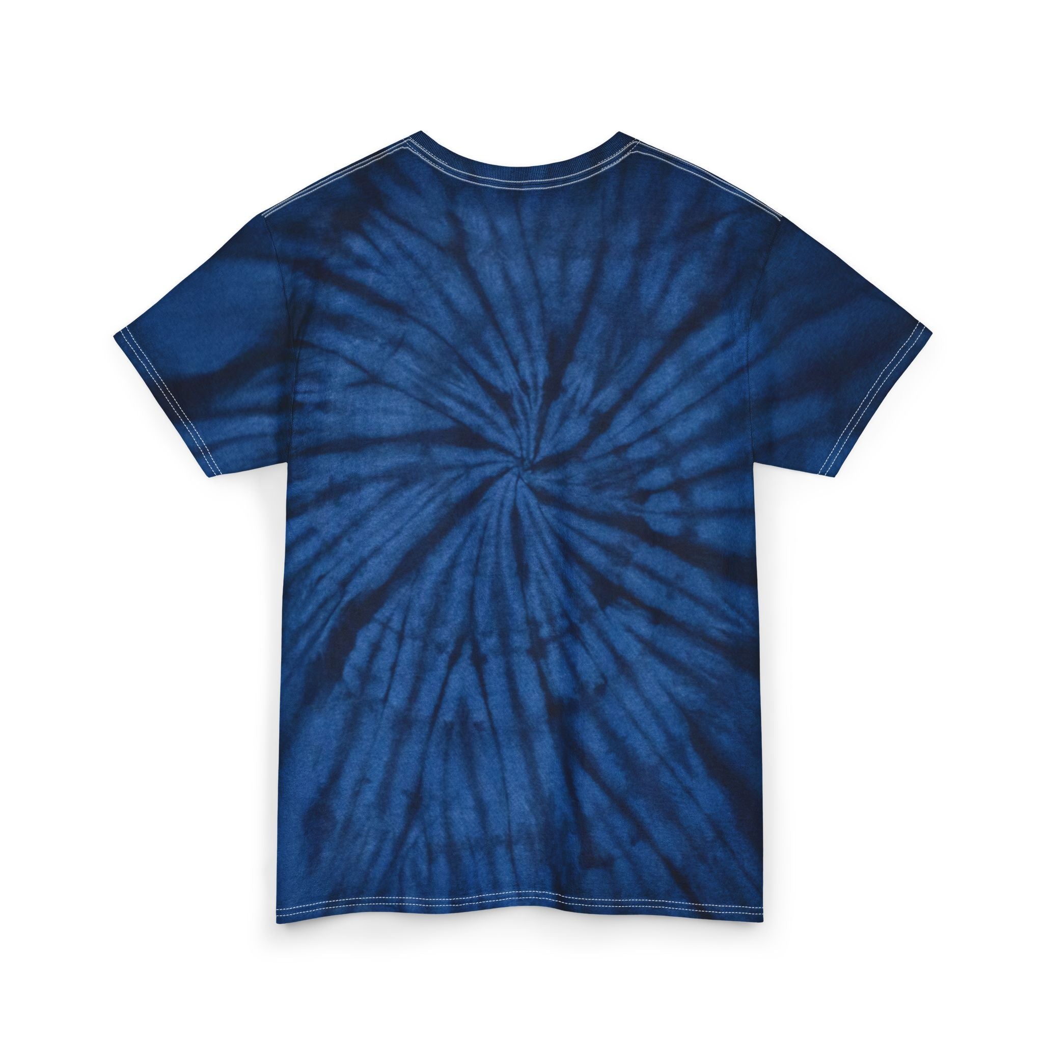 Nope Not Today Tie-Dye Tee — Blue Graphic T-Shirt