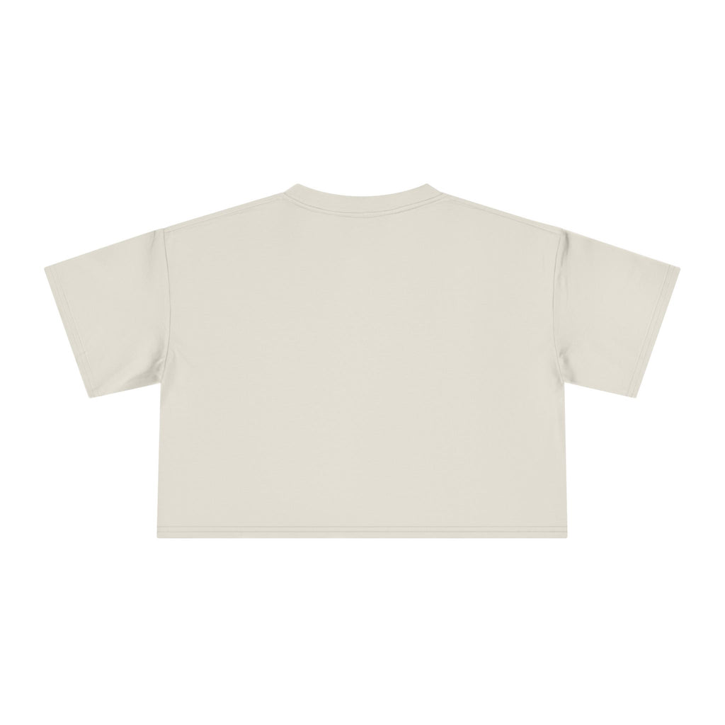 Crop Tee — "Kindness: Sprinkle It Everywhere" Floral Graphic