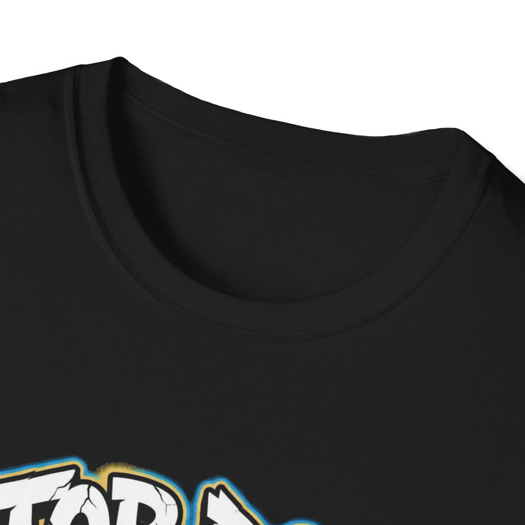 Top Dog On The Block Graphic T-Shirt — Bold Blue Wolf Streetwear Tee