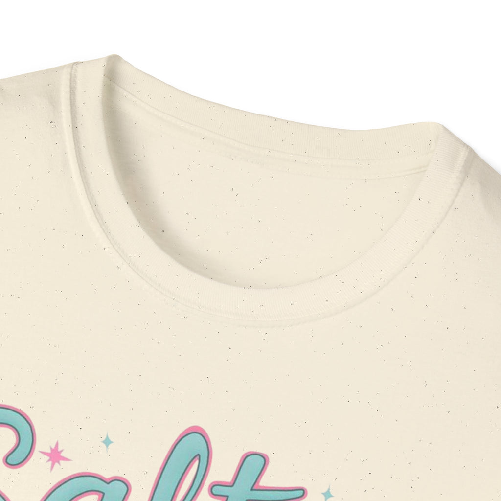 Salty Soul T-Shirt — Pink Seashell Beach Tee