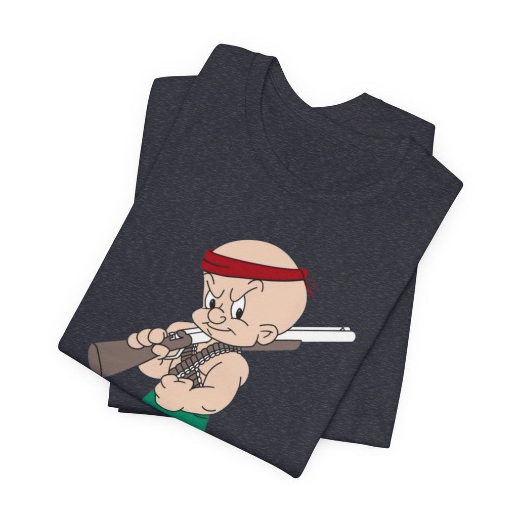Wambo Funny Action Parody Tee | Cartoon Streetwear Graphic Shirt