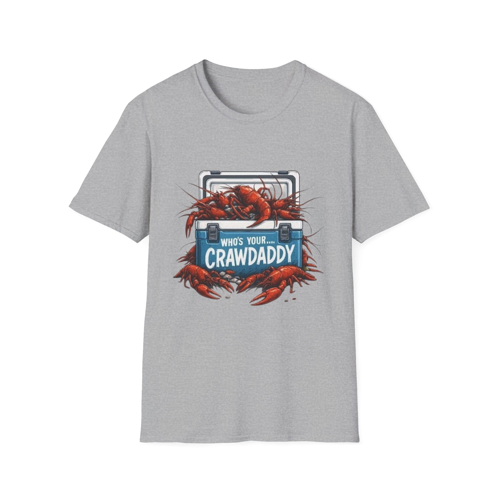 Crawdaddy T-Shirt — "Who's Your Crawdaddy" Crawfish Boil Tee