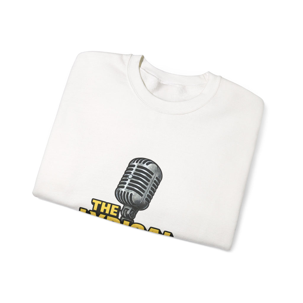 Lyrical Lounge Crewneck Sweatshirt — Cozy Music-Inspired Pullover