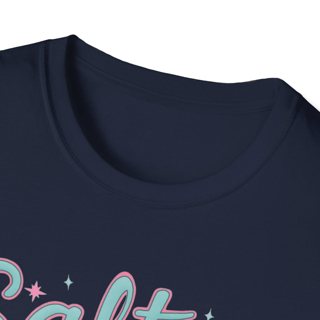 Salty Soul T-Shirt — Pink Seashell Beach Tee