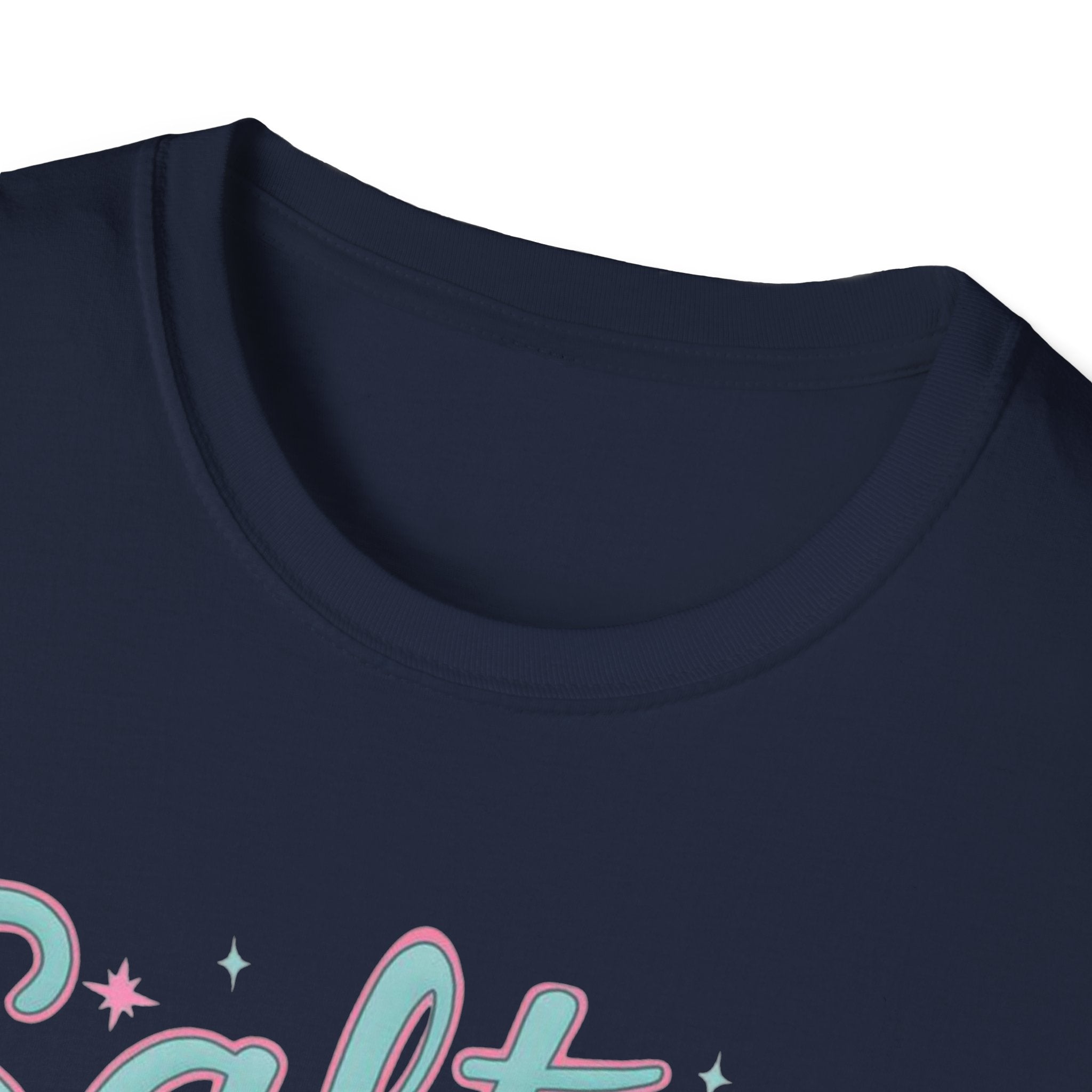 Salty Soul T-Shirt — Pink Seashell Beach Tee