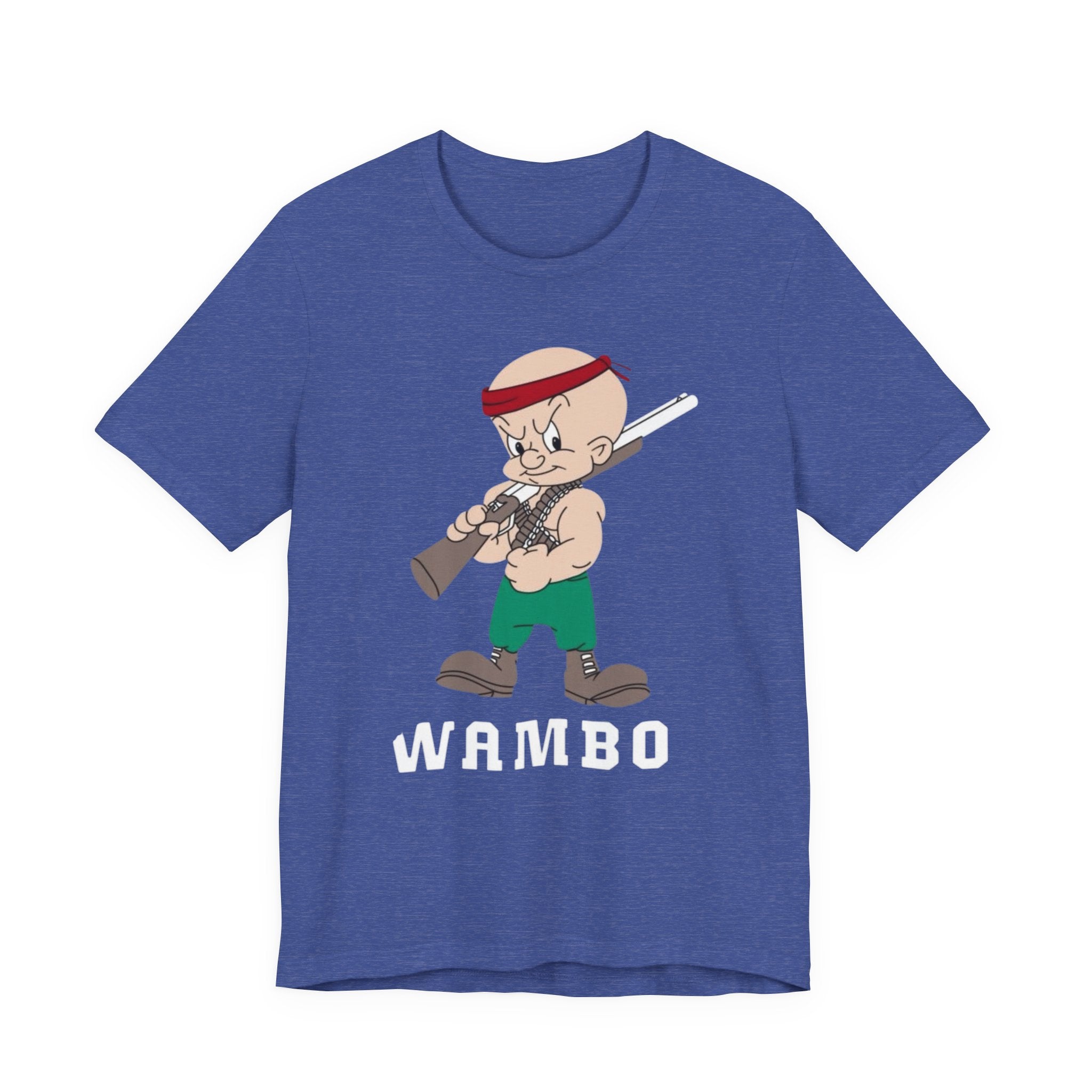 Wambo Funny Action Parody Tee | Cartoon Streetwear Graphic Shirt