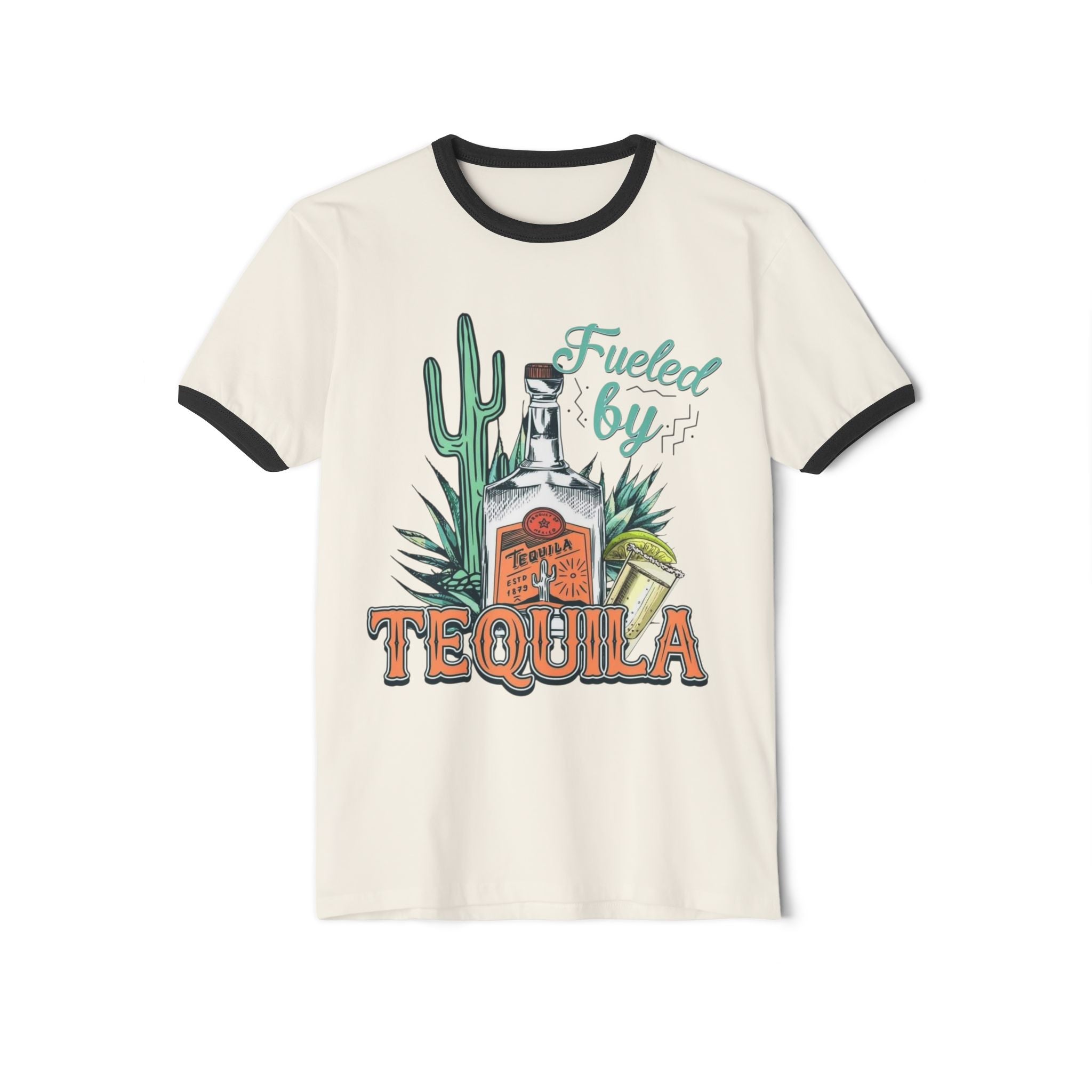 Fueled by Tequila Ringer T-Shirt