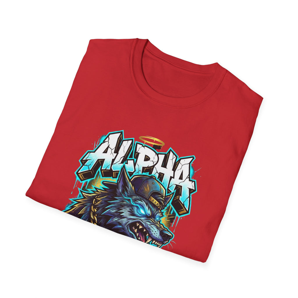 Alpha On The Streets Wolf Graphic T-Shirt — Urban Streetwear Tee