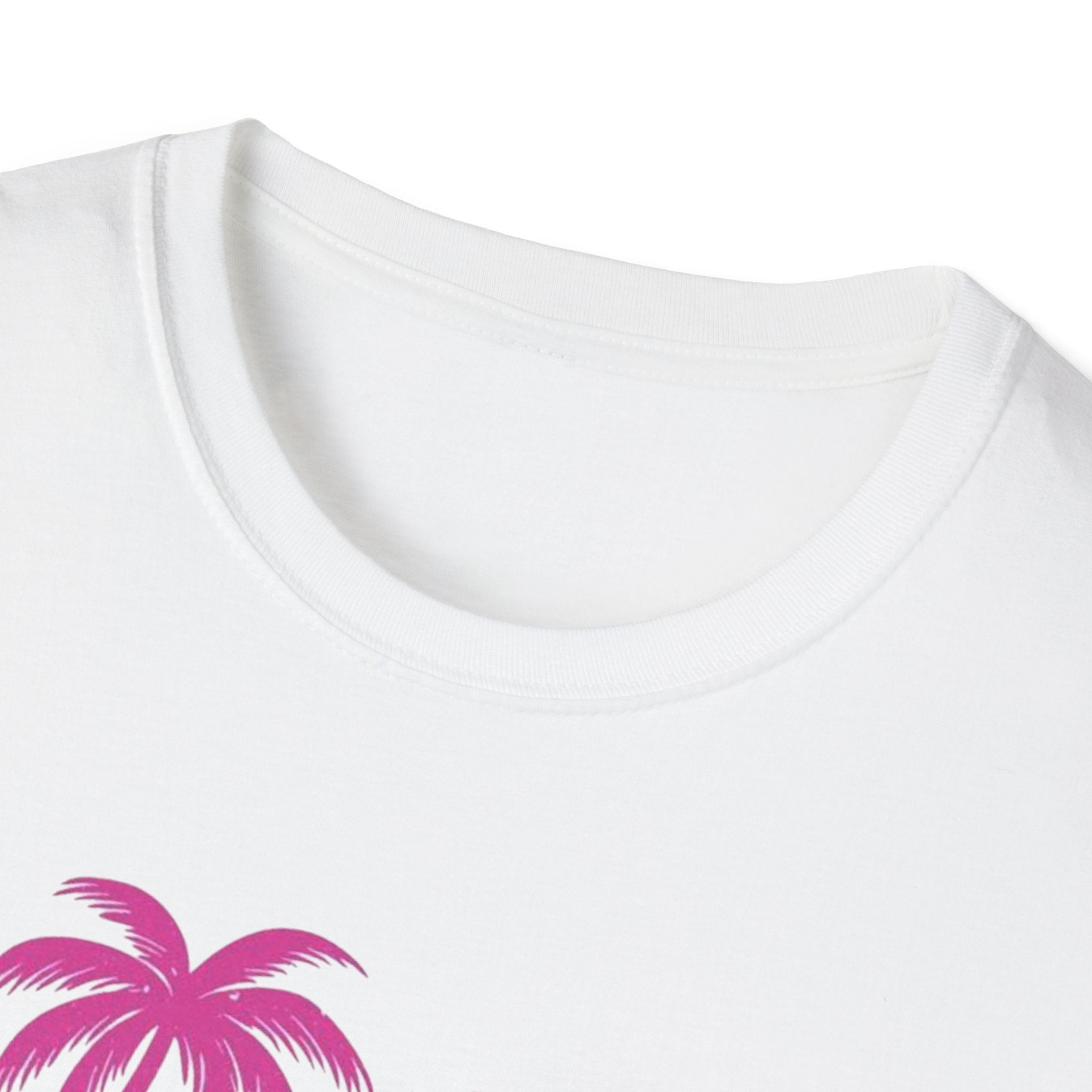 Salty Soul Beach T-Shirt — Sun, Palm Trees & Waves Graphic Tee