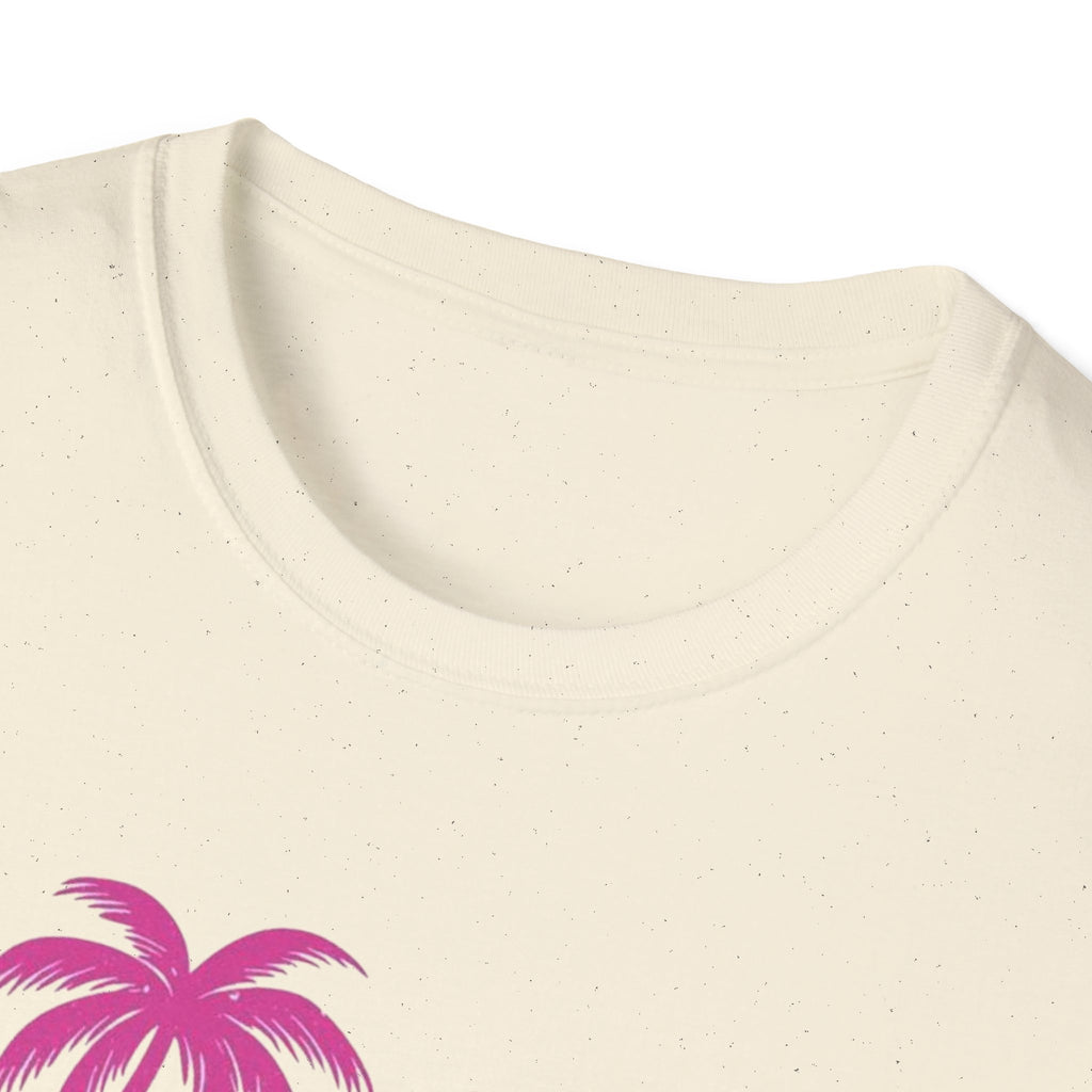 Salty Soul Beach T-Shirt — Sun, Palm Trees & Waves Graphic Tee