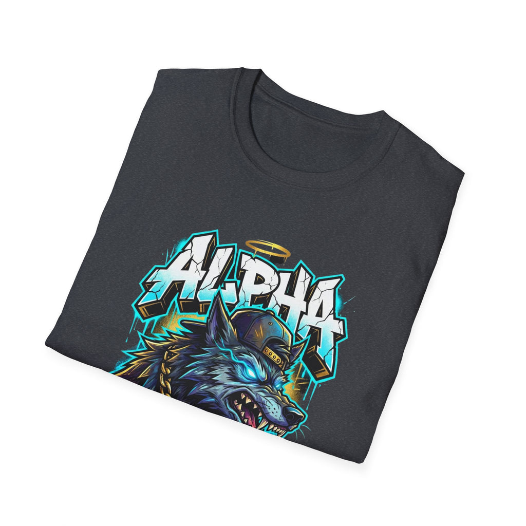 Alpha On The Streets Wolf Graphic T-Shirt — Urban Streetwear Tee