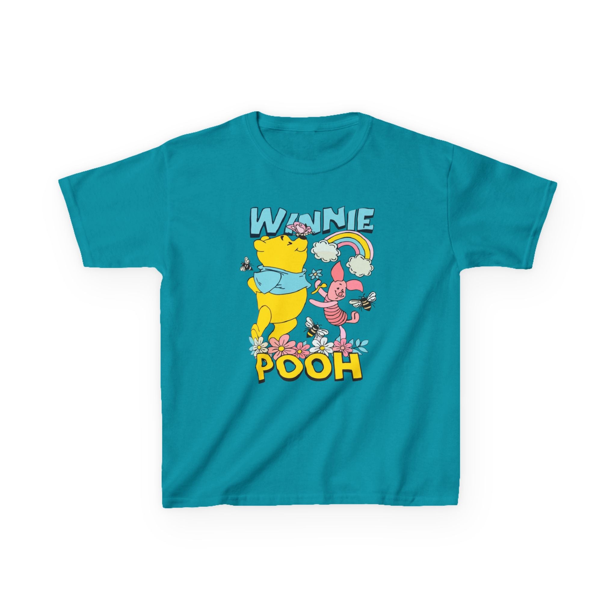 Winnie the Pooh Kids T-Shirt – Retro Pooh & Friends Graphic Tee for Children