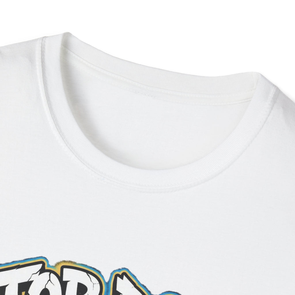 Top Dog On The Block Graphic T-Shirt — Bold Blue Wolf Streetwear Tee
