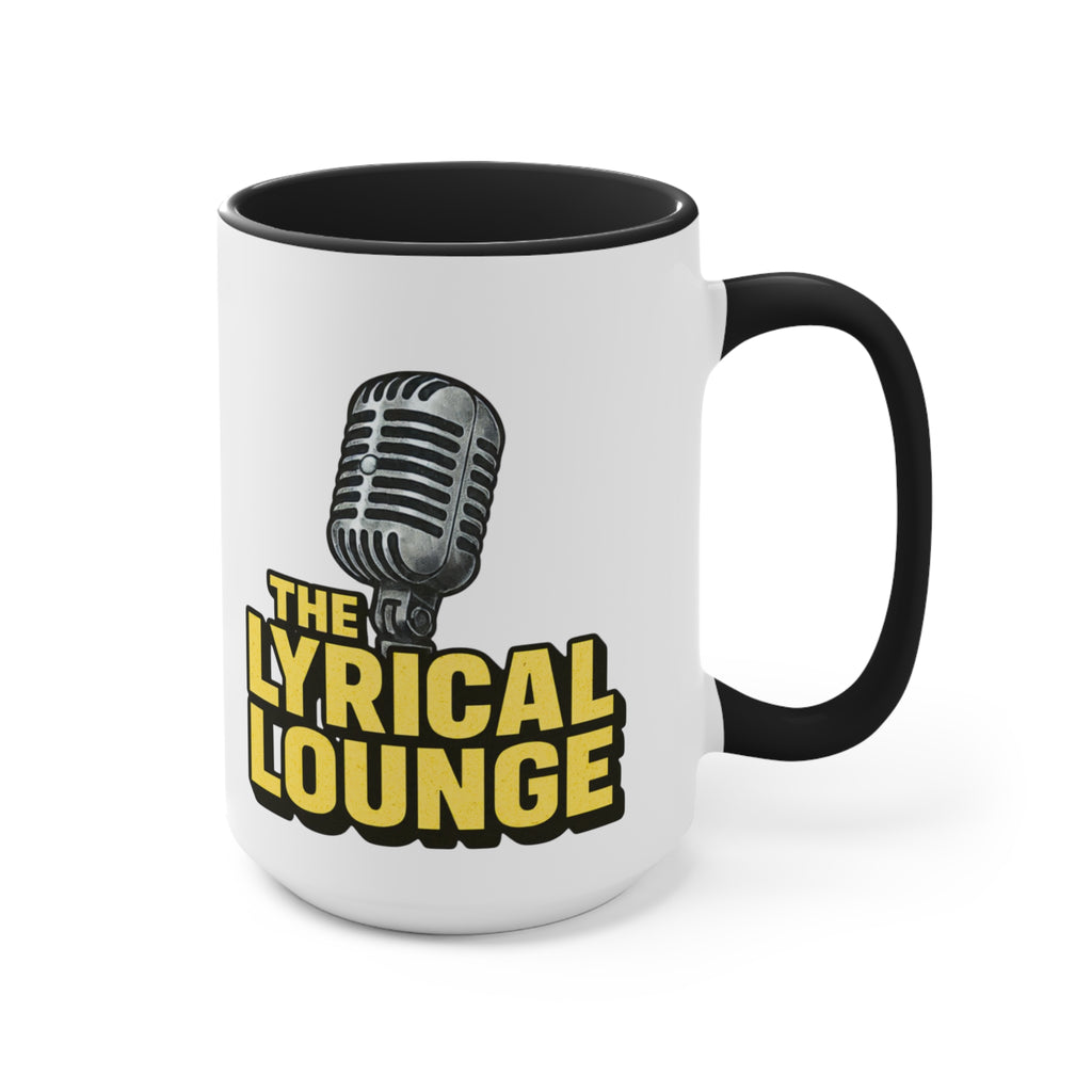Lyrical Lounge Accent Mug — Cozy Music-Inspired Coffee Cup