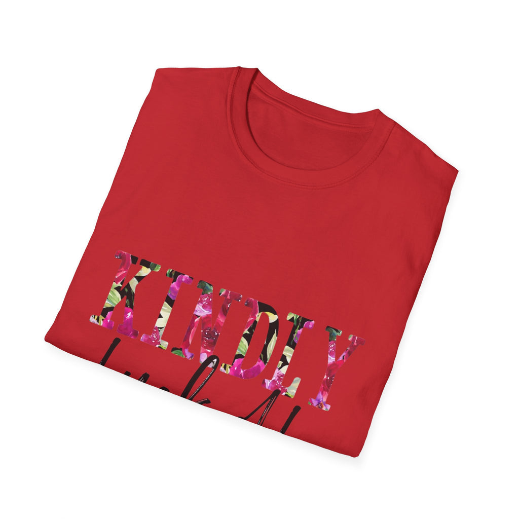 Graphic Tee — "Kindly F*ck Off" / "Fuck That Respectfully" Floral Statement T-Shirt