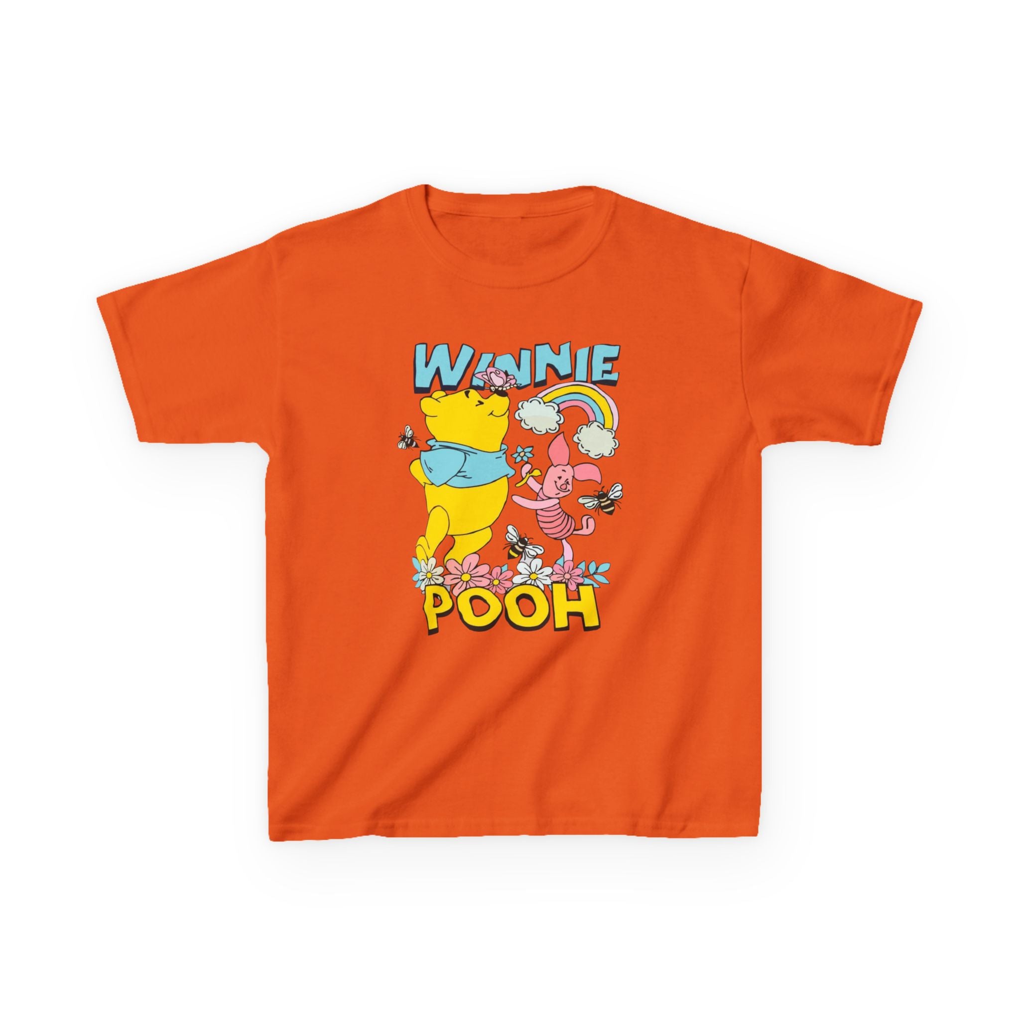 Winnie the Pooh Kids T-Shirt – Retro Pooh & Friends Graphic Tee for Children