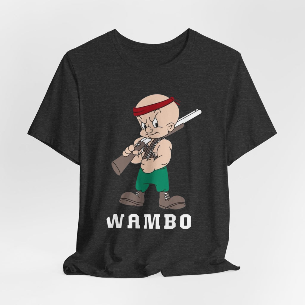Wambo Funny Action Parody Tee | Cartoon Streetwear Graphic Shirt