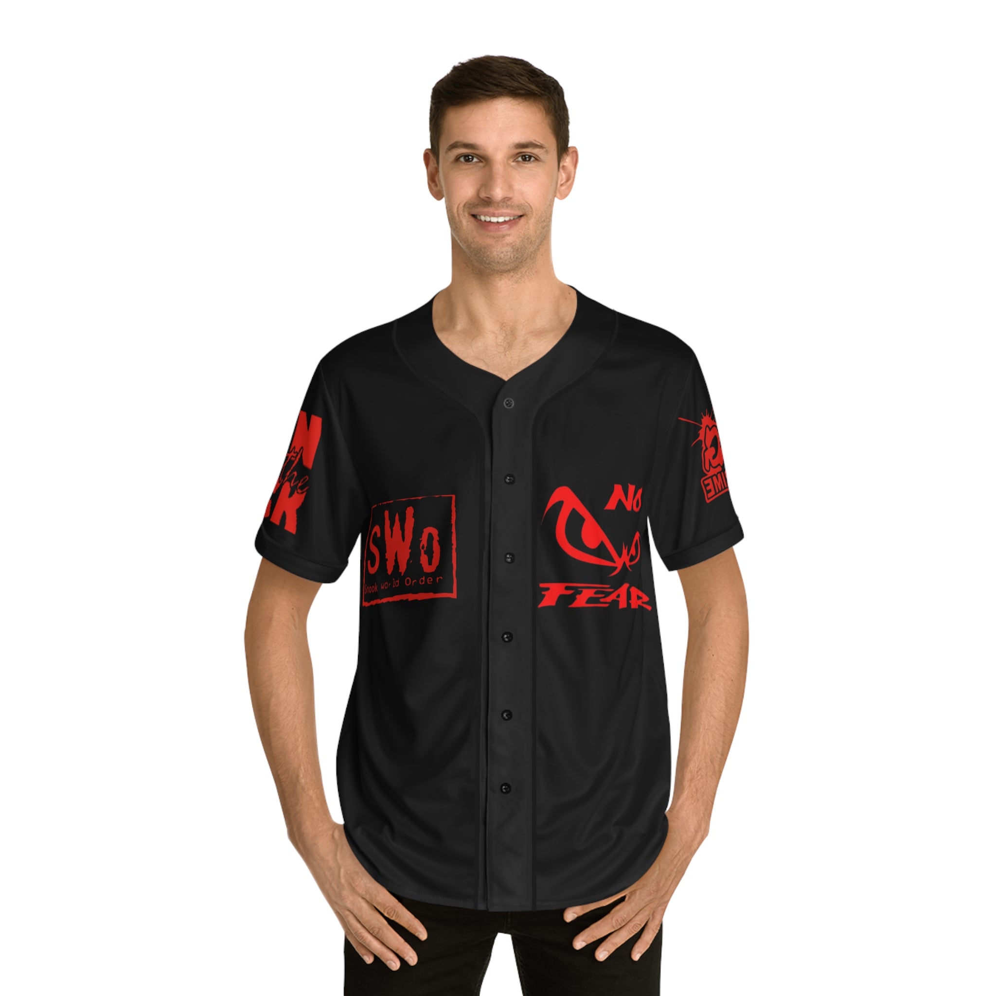 No Fear 41 – We Outside Bike Life Button-Up Jersey